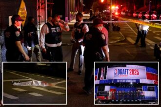 Woman, 36, fatally shot in the head blocks from NYC’s Barclays Center as NBA was holding its draft