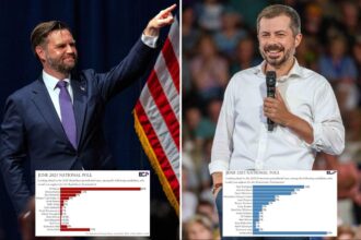 JD Vance, Pete Buttigieg would be 2028 presidential contenders, according to new poll