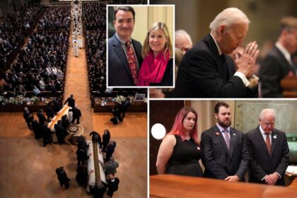 Funeral held for Minnesota House Speaker Melissa Hortman and husband after fatal home shooting