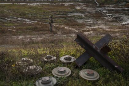 Ukraine withdraws from anti-personnel mines ban treaty, says Zelenskyy