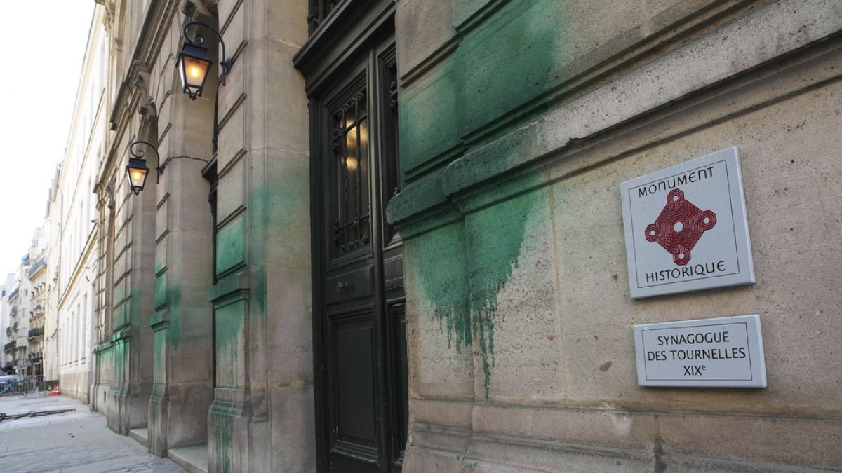 France arrests three people over attacks on Jewish sites in Paris