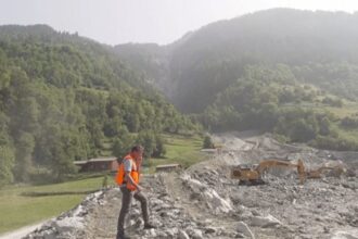 Dozens evacuated in Switzerland’s Valais canton following mudslide