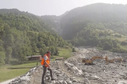 Dozens evacuated in Switzerland’s Valais canton following mudslide