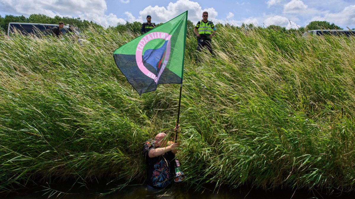 Dutch police break up climate protest on highway ahead of NATO summit