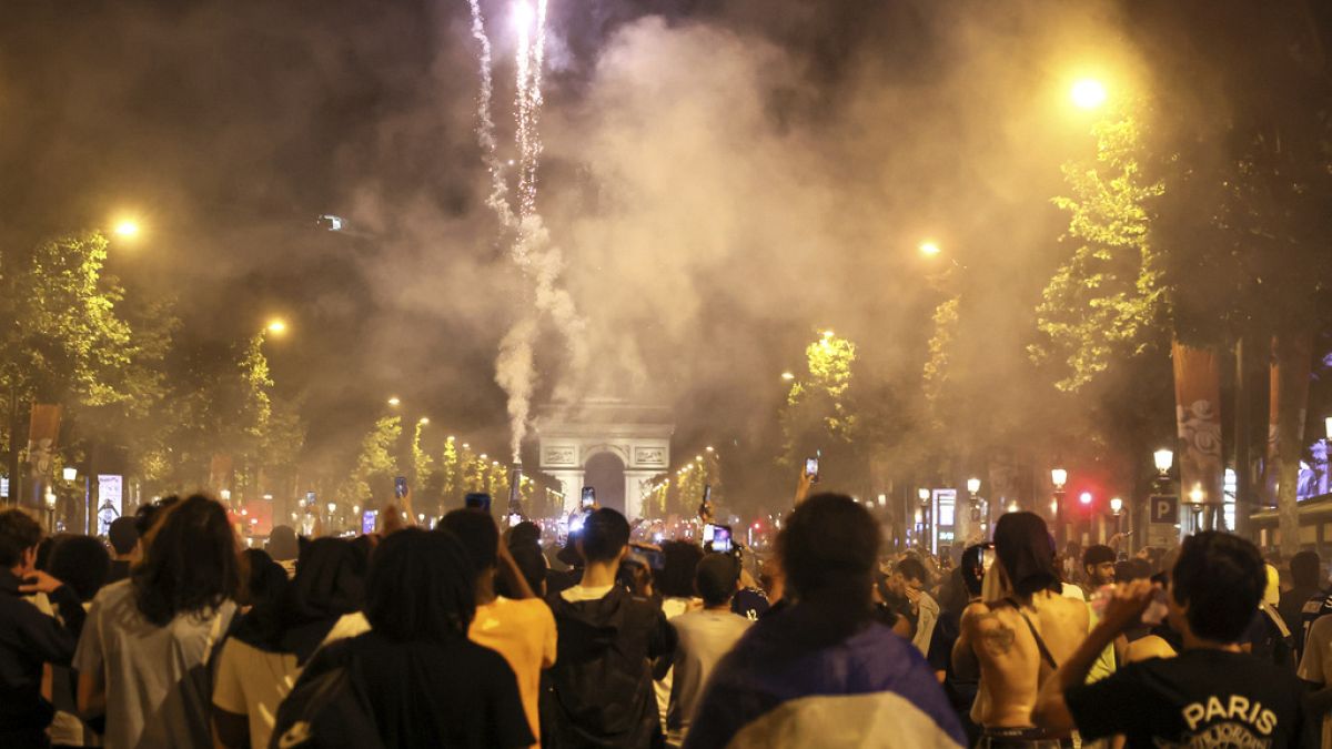 Two dead, hundreds arrested during PSG Champions League celebrations