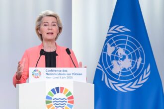 European Commission chief unveils EU ocean pact at UN conference