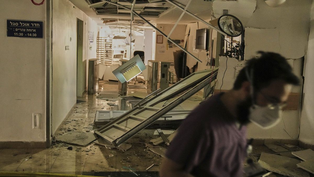 Verifying conflicting accounts of Iran’s strike on an Israeli hospital