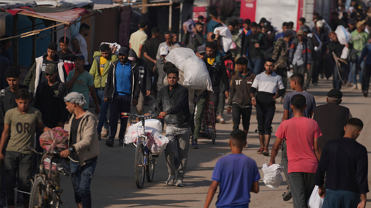 Doubt cast on Hamas-run ministry’s claim that dozens killed collecting aid sent by Israel