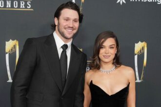 Josh Allen ties the knot with Hailee Steinfeld after another strong NFL season