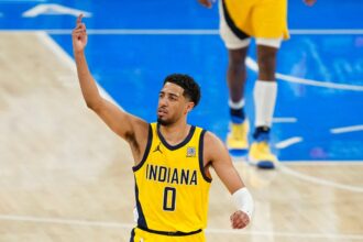 Pacers overcome 15-point 4th quarter deficit on last second shot to stun Thunder in Game 1 of NBA Finals