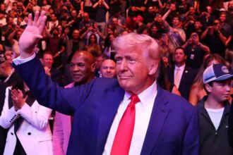 Trump’s UFC 316 appearance draws massive ovation in New Jersey, fighter celebrates with him after win