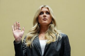 Riley Gaines fires back at Simone Biles after social media dispute over transgender athletes