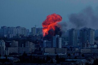 Russia launches biggest drone barrage of the Ukraine war, Kyiv says