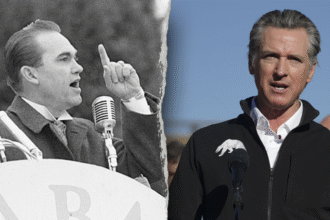 Newsom compared to infamous Dem governor who also tried to block National Guard