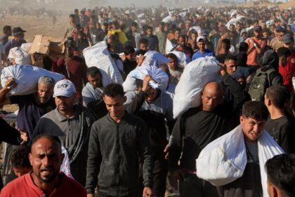 People in Gaza are thanking Trump for aid, leader of US-backed group says