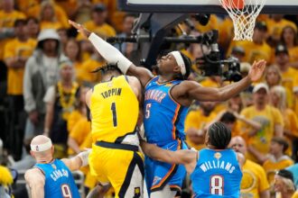Thunder beat Pacers in Game 4 of NBA Finals to even series