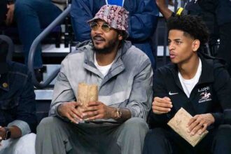After years in his dad’s shadow, Kiyan Anthony charts his own path to Syracuse while strengthening family bond