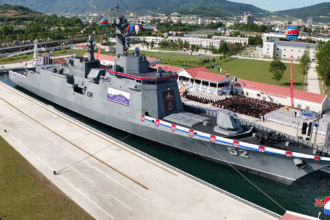 North Korea relaunches warship that suffered embarrassing failure during initial launch
