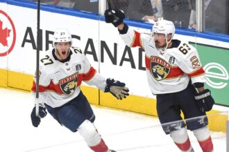 Panthers beat Oilers in Game 5 of Stanley Cup Final to reach brink of title