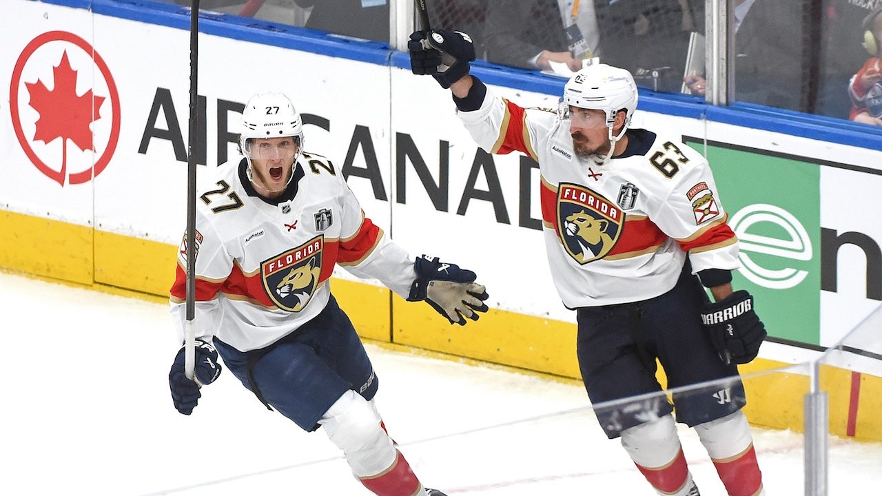 Panthers beat Oilers in Game 5 of Stanley Cup Final to reach brink of title