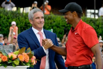 Tiger Woods congratulates new PGA Tour CEO as Jay Monahan announces departure