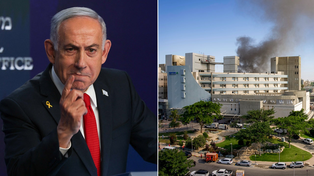 Netanyahu declares Israel ‘will exact the full price’ after Iranian strike hits hospital in Israel