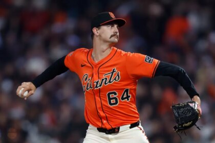 Giants pitcher Sean Hjelle accused by wife of ‘affairs’ and ‘abuse’