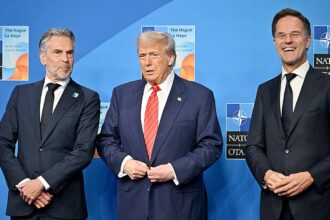 Trump joins NATO Summit with glowing praise as allies adopt new spending and more top headlines