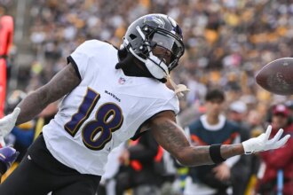Ex-Ravens receiver Diontae Johnson says he refused to enter a game last year because of cold weather