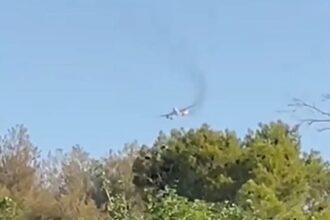 American Airlines plane makes emergency landing after engine starts smoking
