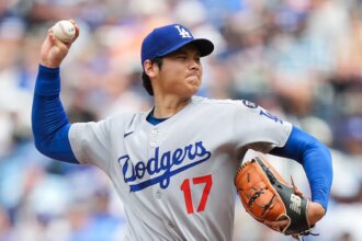 Shohei Ohtani’s pitch sets personal record; Dodgers star continues to ramp up pitching activity