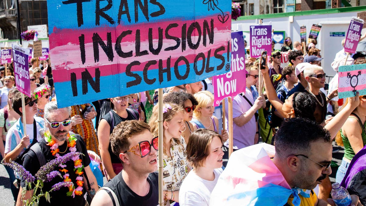 pro-transgender march