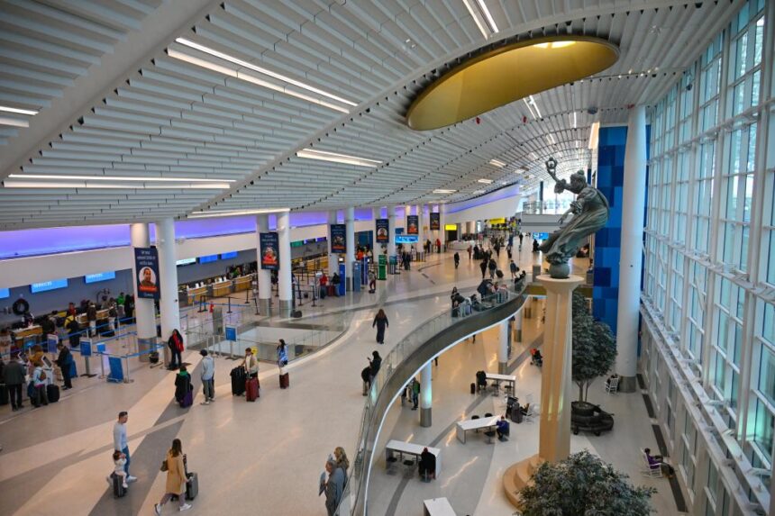Dangerous mystery odor at major US airport sickens 7, sends some to hospital
