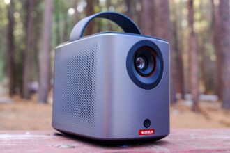 I Like to Watch TV on Camping Trips, and an iPad Doesn’t Cut It, So I Pack This Portable Projector