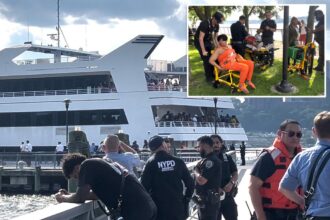 Dozens injured in NYC after large boat carrying 400 passengers  crashes into Hudson River pier