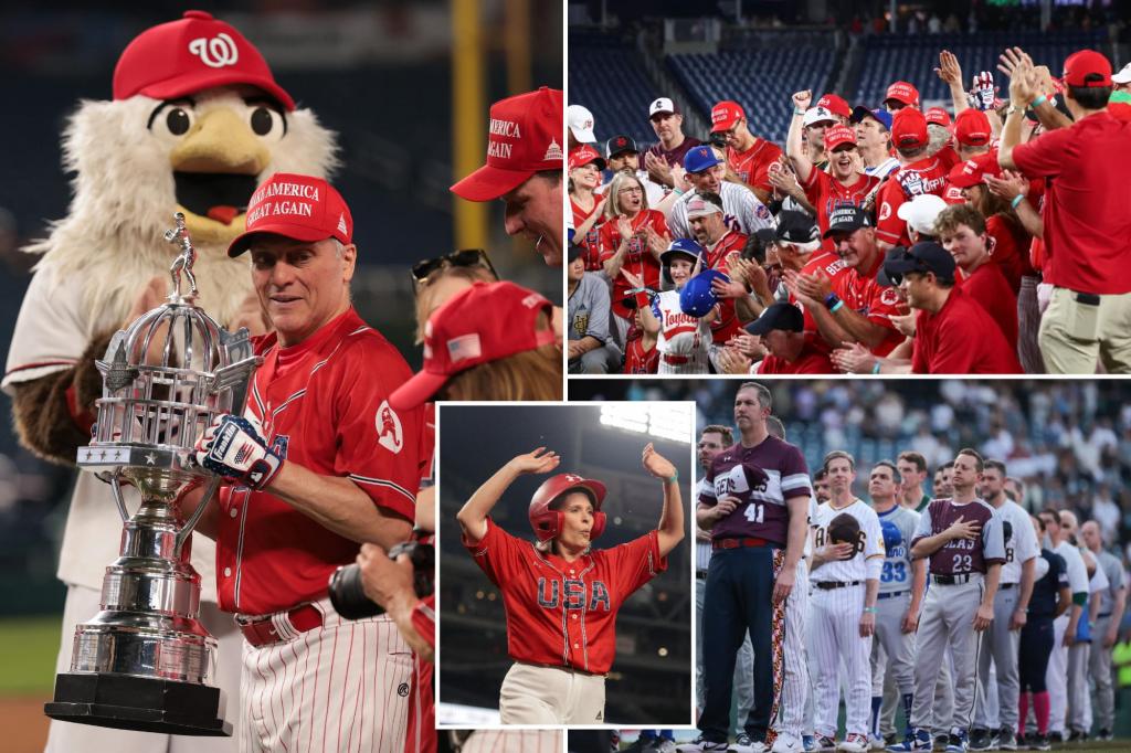 Republicans clobber Democrats in Congressional Baseball Game for fifth straight year 