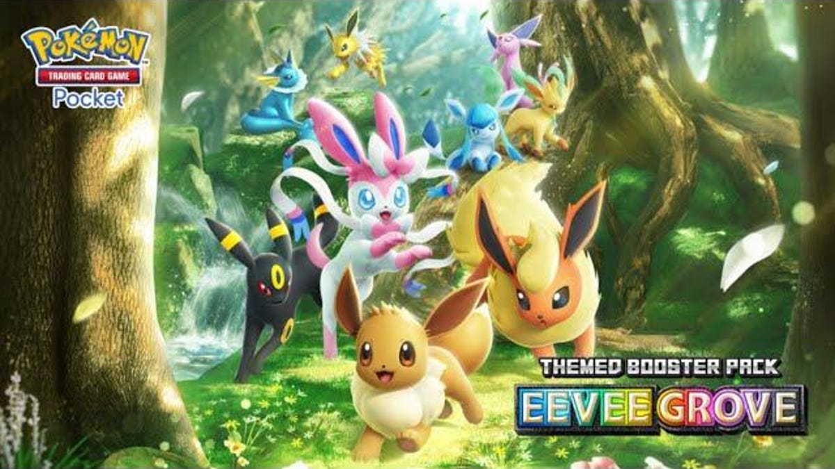 Pokemon TCG Pocket’s Eevee Grove Expansion Has Convinced My Partner to Play