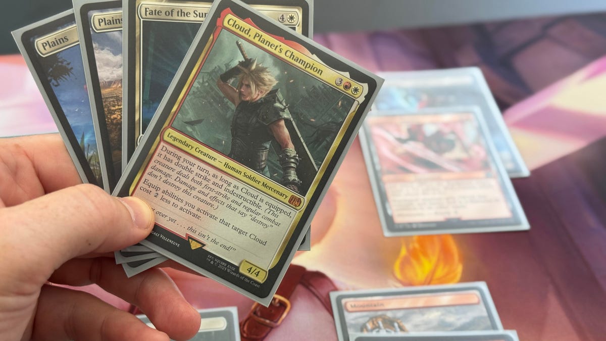 Getting Beaten by Magic: The Gathering’s Final Fantasy Set Designer Was a Wild Ride