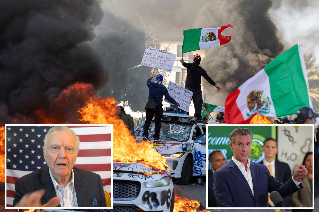 Jon Voight blasts Gavin Newsom as ‘lying dog’ after Calif. gov tried to blame Trump for LA riots