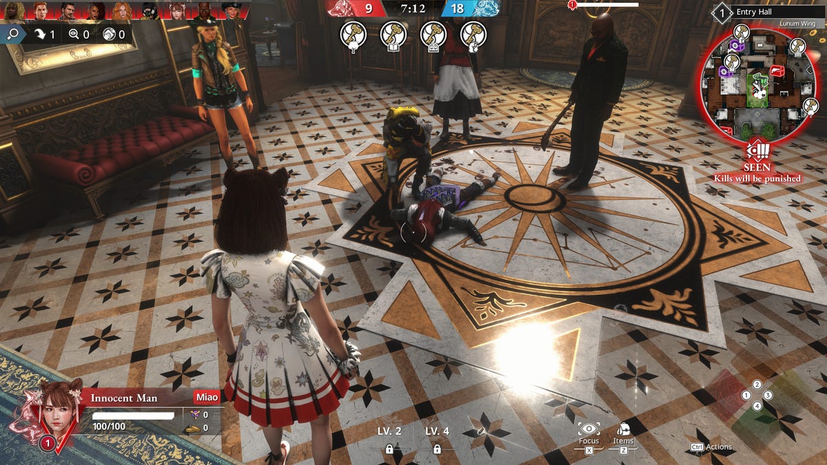 Square Enix’s Next Game Blends Among Us-Like Murder Mystery With Bloody Carnage