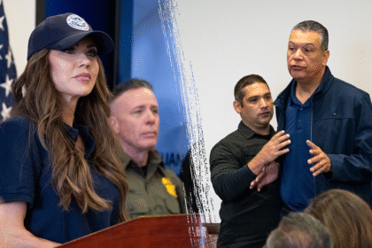 Sen Padilla insists he wasn’t disrupting Noem press conference: ‘I was simply asking a question’