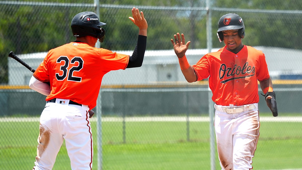 Jordan Sanchez and Luis Guevara