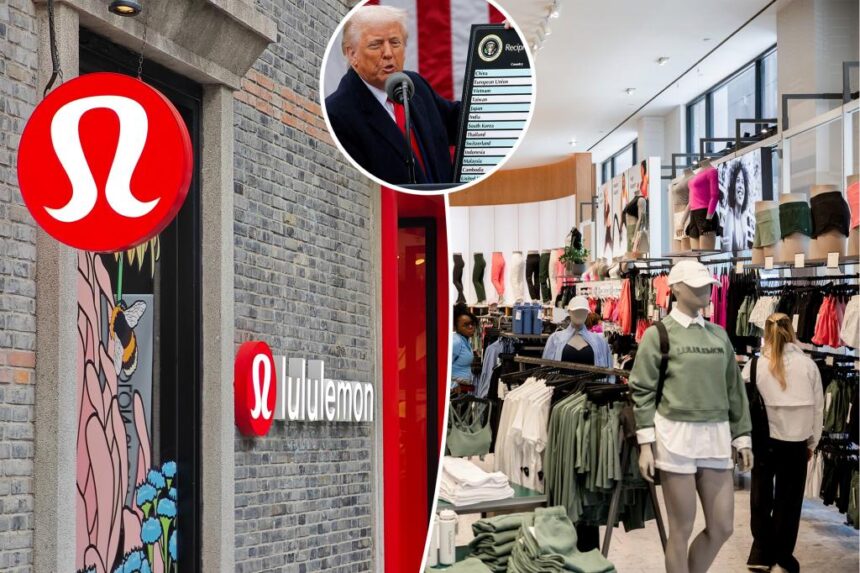 Lululemon fans furious as tariffs threaten to drive prices even higher amid stock plunge