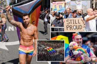 NYC Pride parade fills streets with glitter and glee — but wannabe NYPD marchers still banned from wearing uniforms