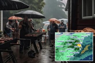 Father’s Day weekend storm threat could douse grilling plans for millions in mid-Atlantic