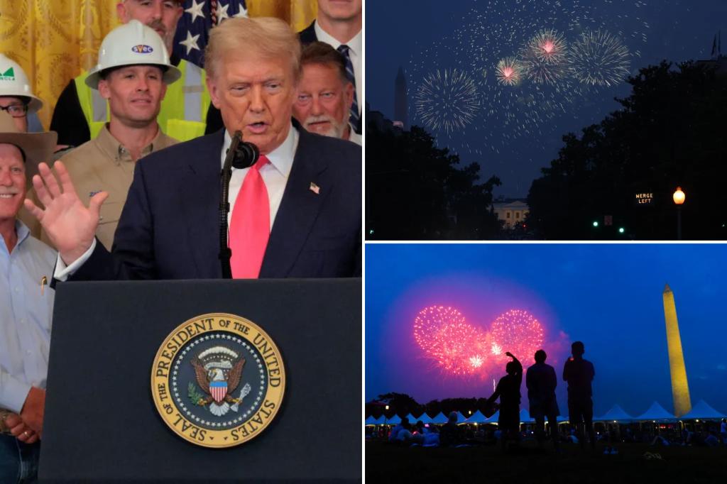 Trump says he ‘hopes’ Congress will deliver ‘big beautiful bill’ for July 4th celebration