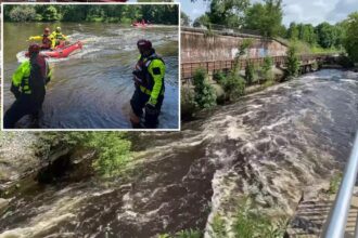 More than 50 people and 6 dogs rescued from Ohio’s Cuyahoga River less than a day after father-son duo disappeared while tubing