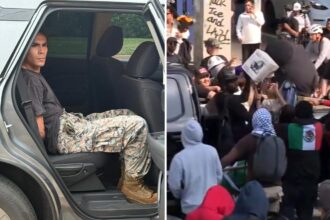 FBI busts alleged LA riot leader who was filmed handing out ‘bionic shield’ face masks to protesters