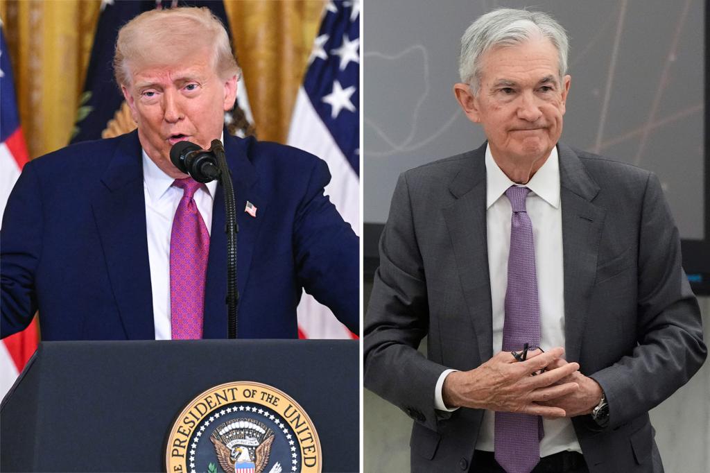 Trump urges ‘numbskull’ Fed chair Powell to lower interest rates — as prez reveals he plans to replace him
