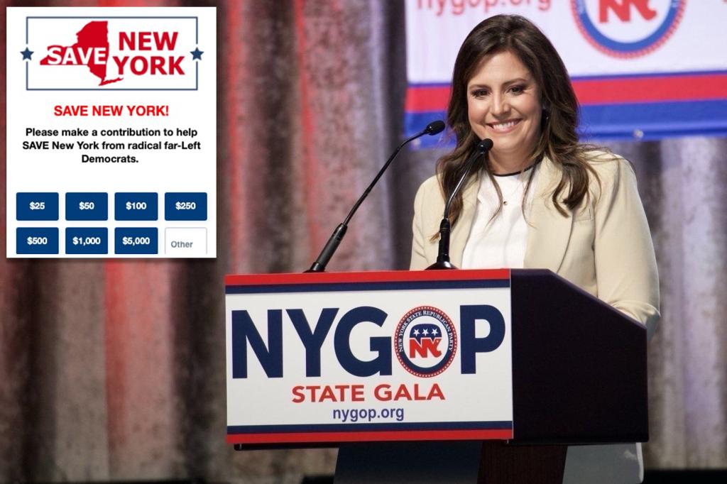 Rep. Elise Stefanik launches PAC to juice GOP fundraising in New York after hinting at gubernatorial run